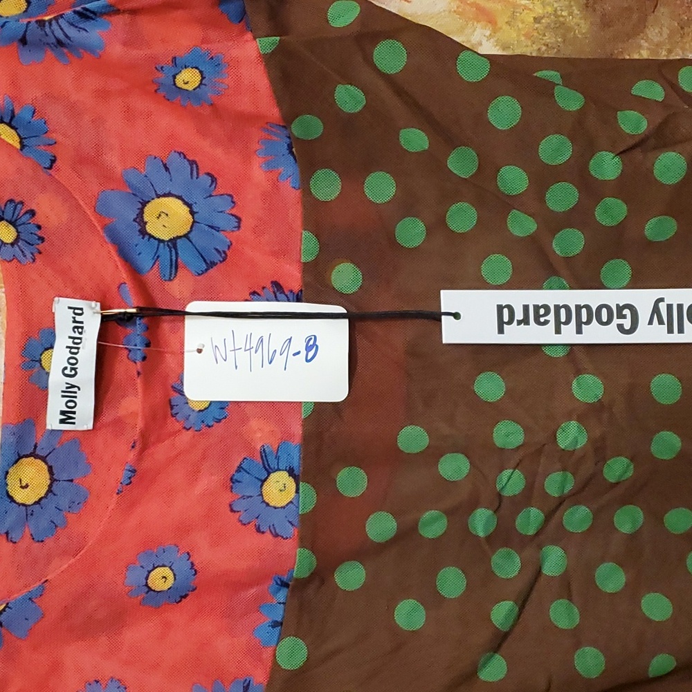 Sz 8 and 10 NWT $490 Molly Goddard Darcy top - Picture 2 of 3